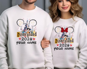 Personalised Disneyland 2026 Hoodie, Disney Family Trip Hoodie, Disneyworld Hoodie, Disney Pullover, Disneyland Hoodie