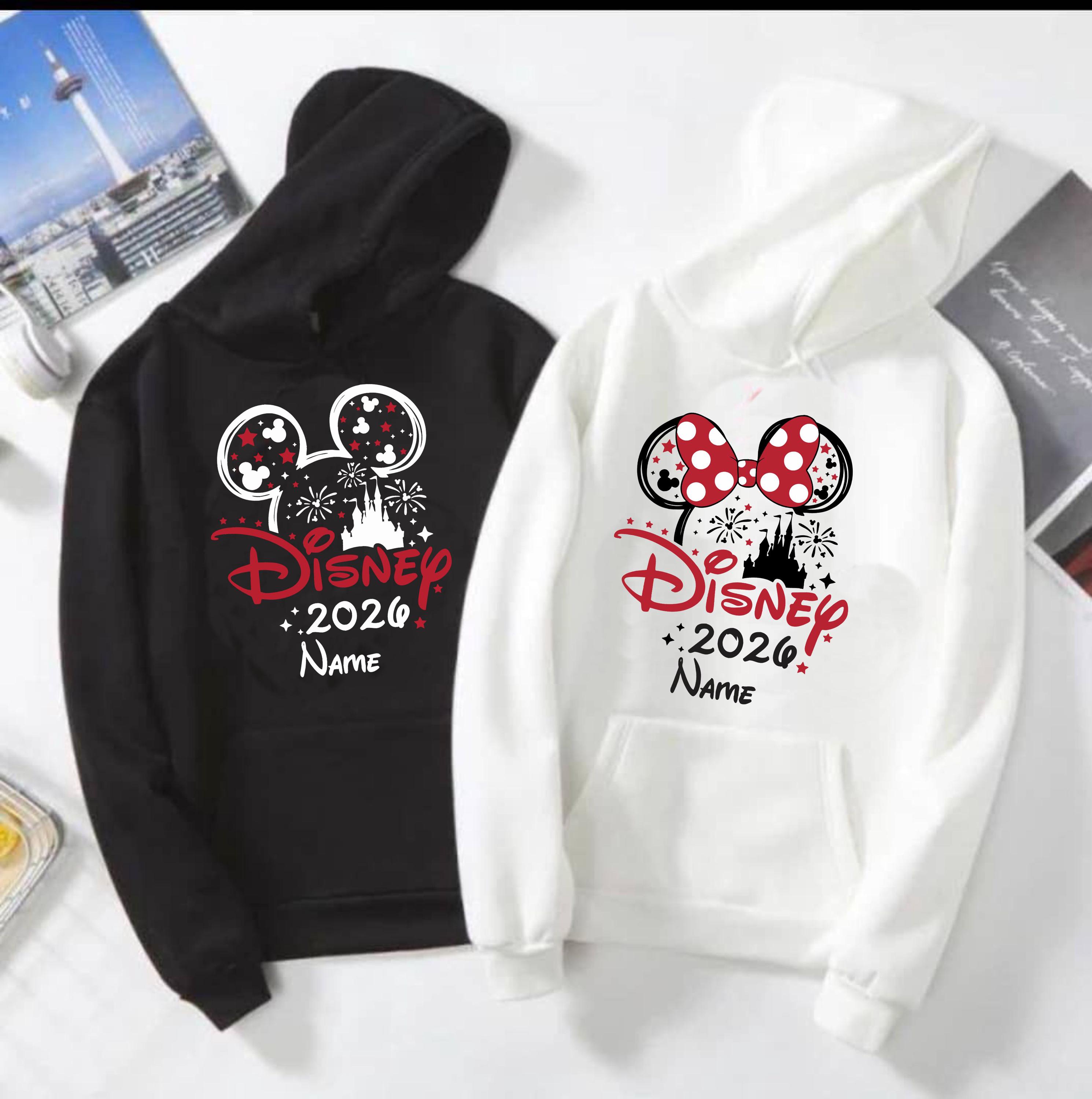 Custom Disneyland 2026 Hoodie, Personalized Disney Trip 2026