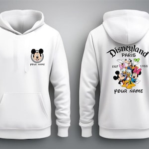 Disneyland paris zip hoodie - Etsy 日本