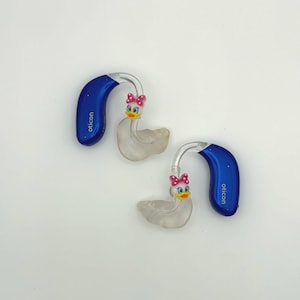 Hearing Aid Charms - Duck Girl - BTE Hearing Aids Accessory