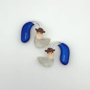 Hearing Aid Charms - Cowboy Toy - BTE Hearing Aids Accessory