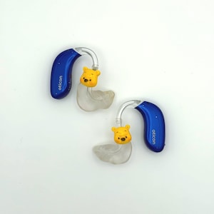 Hearing Aid Charms - Bear Honey - BTE Hearing Aids Accessory