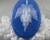 Winter Snow Witch Soap - Glycerin Soap Base - Dry Skin Soap - Glitter Soap - Fairy Like Soap - Winter Soap - Artisan Soap - Holiday Soap