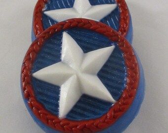 Summertime Star  - Shine On - Glycerin Soap - Handmade Soap - Holiday Soap - Party Favor - Hostess Gift - Artisan Soap - SoapGarden