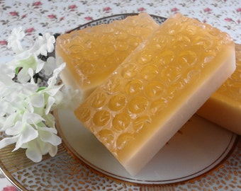 Soap - Bees Knees Soap - Glycerin Soap - Handmade Soap - Honey Soap -  Goats Milk Soap - Save the Bees - Party Favor - SoapGarden