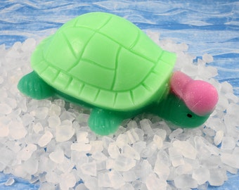 Cute as a Bug Turtle Soap - Glycerin Soap - Great Party Favors - Soap for Kids - Mild Soap - Artisan Soap - Soapgarden