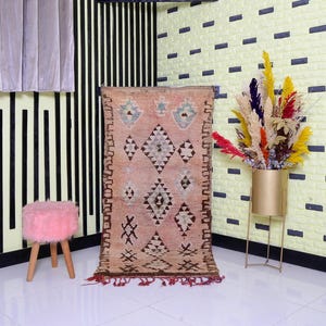 Moroccan rug Boujaad Rug Moroccan Wool Rug Handmade Moroccan Rug Boujaad Berber Rug boho rug berber moroccan rug