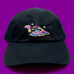 Alolan Muk Shiny Embroidered Dad Hat - Custom Pokedex 0089 Gift