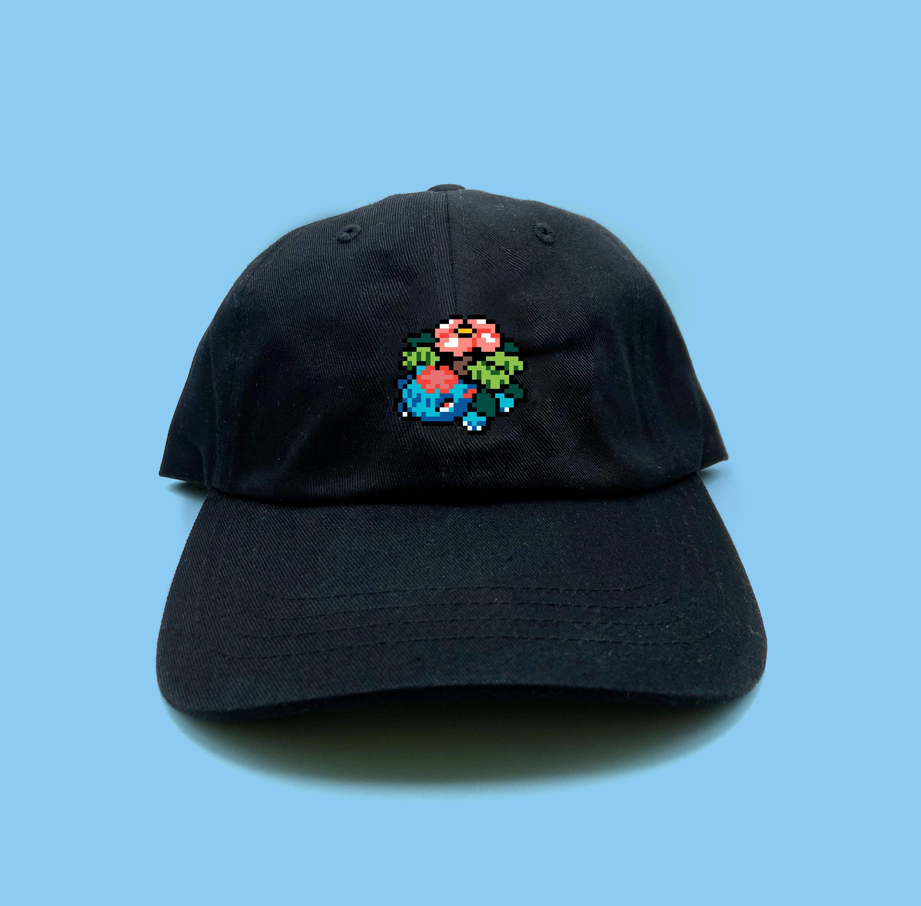 Pokemon Venusaur Mega Sprite Printed Dad Hat - Custom Pokedex 0003 Gift