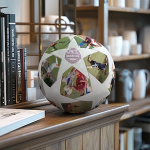 Personalized photo Soccer, Birthday presents for Soccer Fans, Soccer match souvenir gift, Room decoration