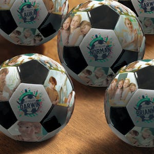 Personalized Photo Soccer - Back to school gift, Gift for football fans on the first day of school, Soccer coach gift