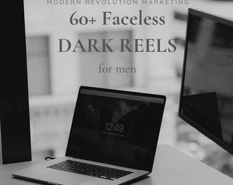 60+ Men Reel Templates|TikTok|Insta|Dark|Men|MRR|PLR|Videos|aesthetic|aesthetic