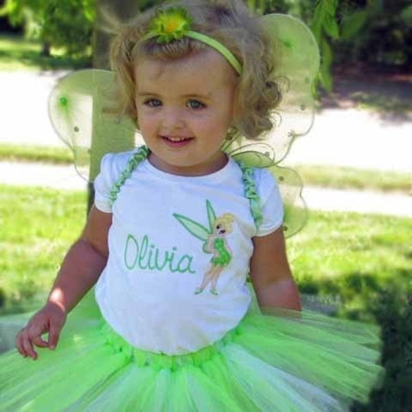 Personalized Tinkerbell Tutu Set for LEA LOPEZ