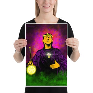 Aleister Crowley Poster