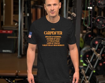 Humorous Carpenter T-Shirt: Woodworker Gift
