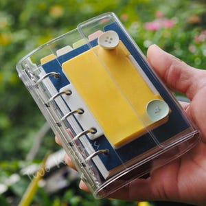 Yellow Portable Watercolor Notebook,Mini Travel Sketchbook with Watercolor Paper,Painting Journal,Artist Gift,Plein Air Painting Accessories