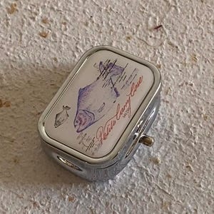 Swimming Fish 12-Color Watercolor Portable Metal Paint Box, Travel Art Set, Pocket Painting Palette, Gift for Artists