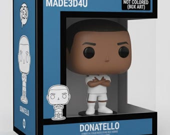 Mbappé-inspirerad fotbollsfigur: Funko-stil samlarobjekt STL (3D-utskriftsfil)
