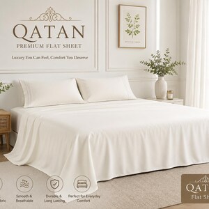 Hotel Flat Sheet White 100% Microfiber Soft & Breathable Bed Sheet Wrinkle Free Easy Care Luxury Hotel Bedding Sheets