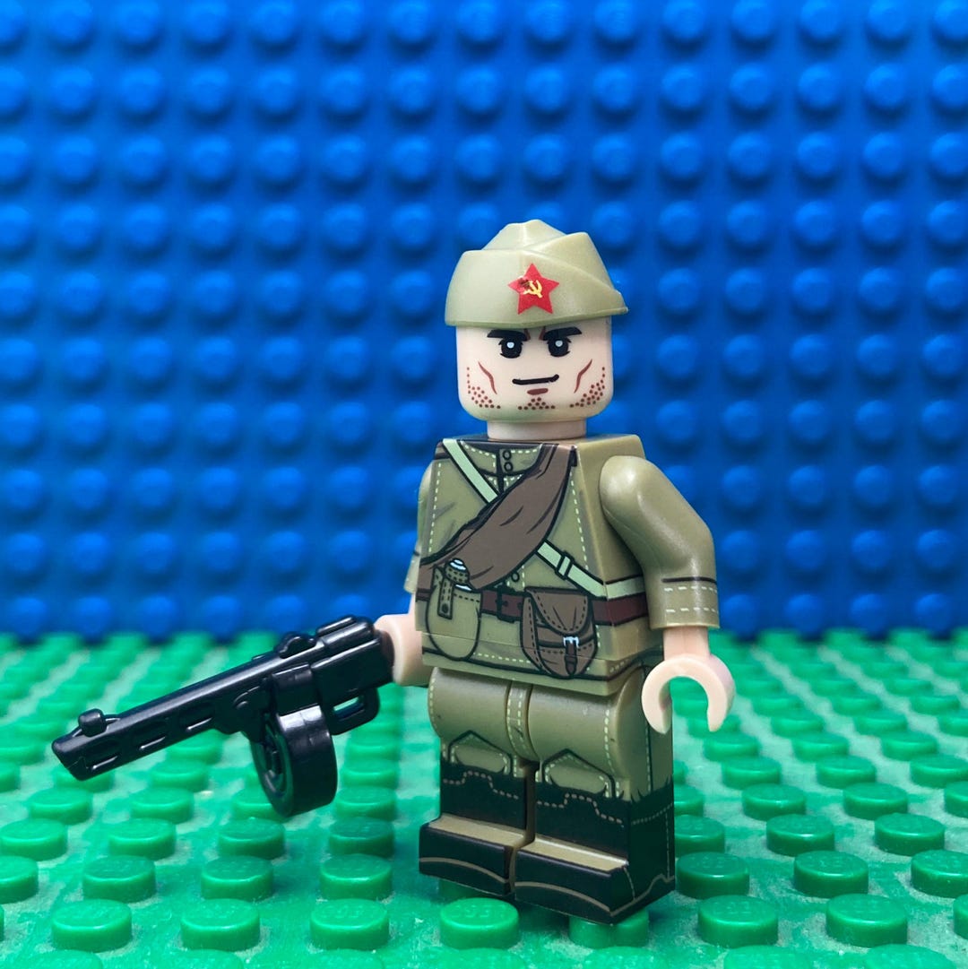 Soviet Union Machine WW2 Soviet Union Machine Gunner - Etsy