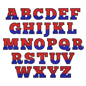 Spider Web Embroidery Font: Superhero Monogram (4 Sizes) (Digital Download)