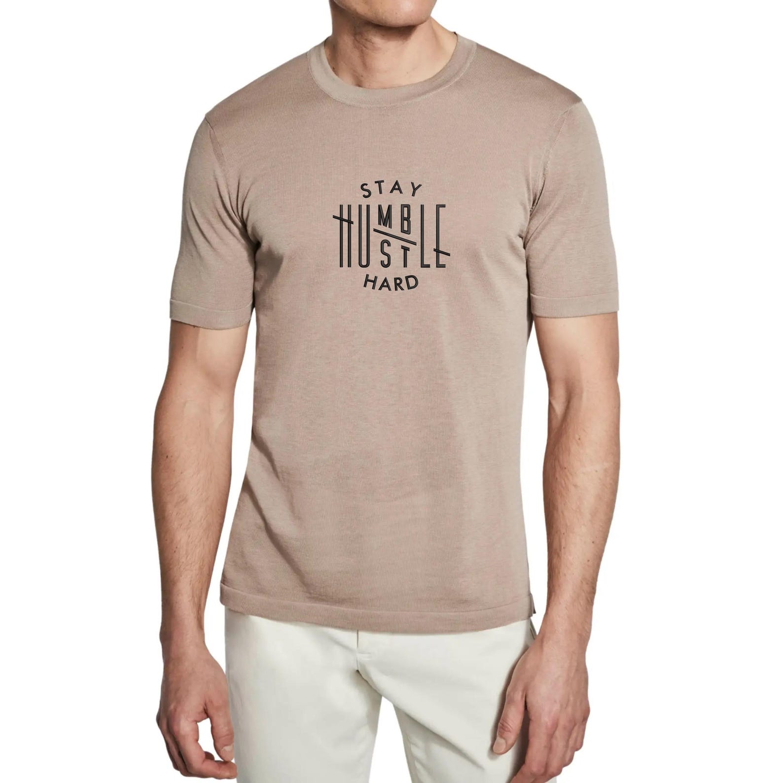 Motivational Quote Embroidery Design: Stay Humble Hustle Hard (instant ...