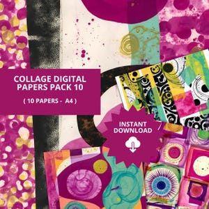 Collage Digital Papers 11