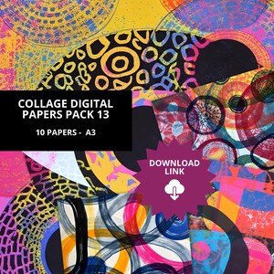 Collage Digital Papers 13