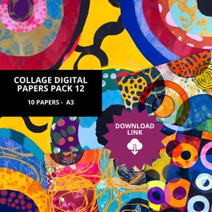 Collage Digital Papers 12