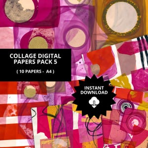 Collage Digital Papers 5