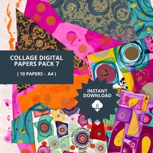 Collage Digital Papers 7