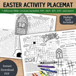 Christian Easter Activity Page for Elementary Aged Kids Holy Week Crafts Printable Easter Activities Bible Lesson Craft Bible Activity Sheet
