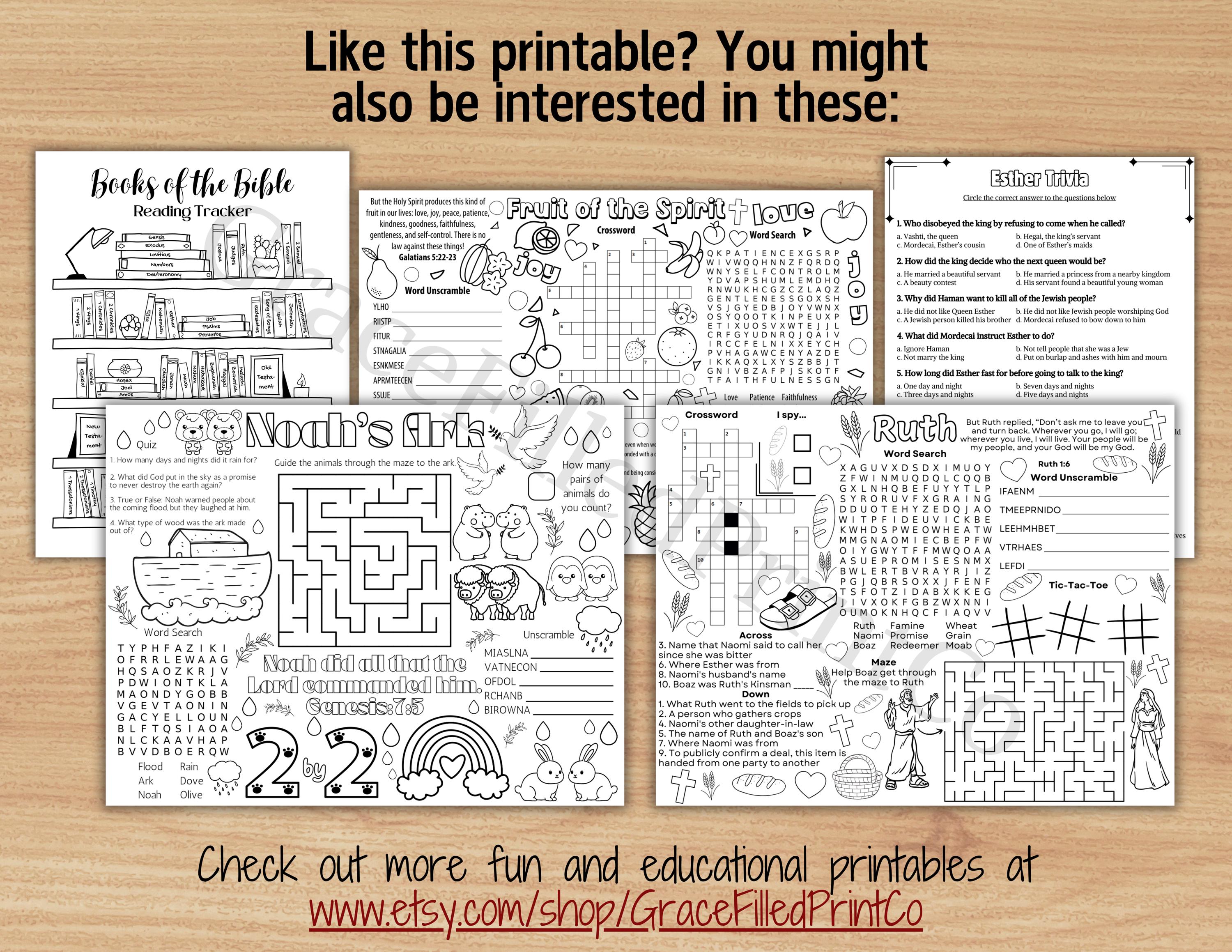 Twelve Disciples Activity Sheet - Il Fullxfull.6529862965 La7p