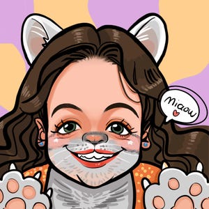 2025 Mothers Day Gift, portrait from photo, portrait of the pet and owner combined, personalized gifts for mom, caricature from photo, gifts