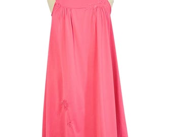 Vintage 60s Deep Pink Nightgown