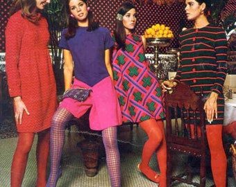60s style tights