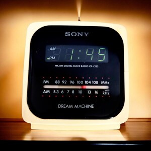 Sony dream machine clock radio - Etsy 日本
