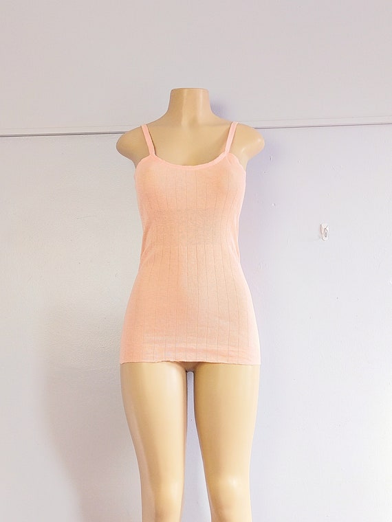 Vintage Peach 30s Pink under shirt 44 - image 1