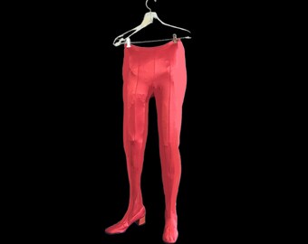 Vintage 60s All-in One Go-Go Boots Leggings HTF