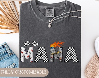 Race Cars Family Birthday Shirt, Fast Cars Birthday Theme, Racing Car Birthday Shirt, Matching Mama Papa Shirts, Boy Mama Birthday Shirt