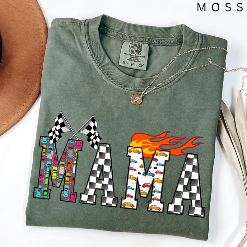 Custom Race Car Mama & Dada Shirt, Mom Dad Tee, Checkered Flag Tshirt ...