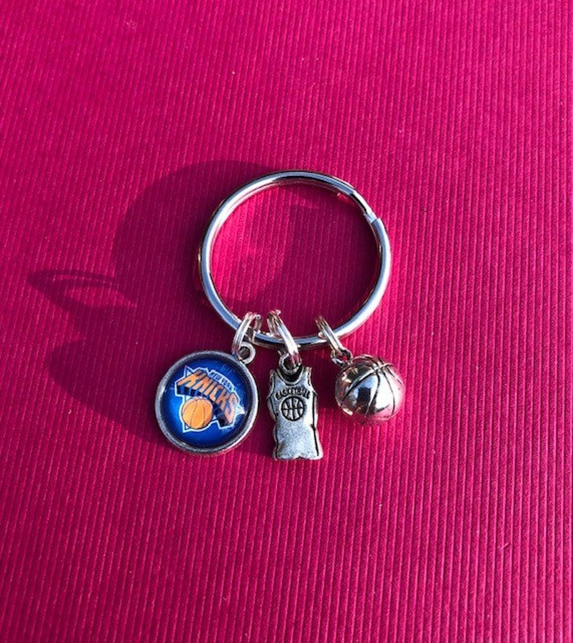 NY Knicks New York Knicks Basketball Key Chain Great Gift Etsy