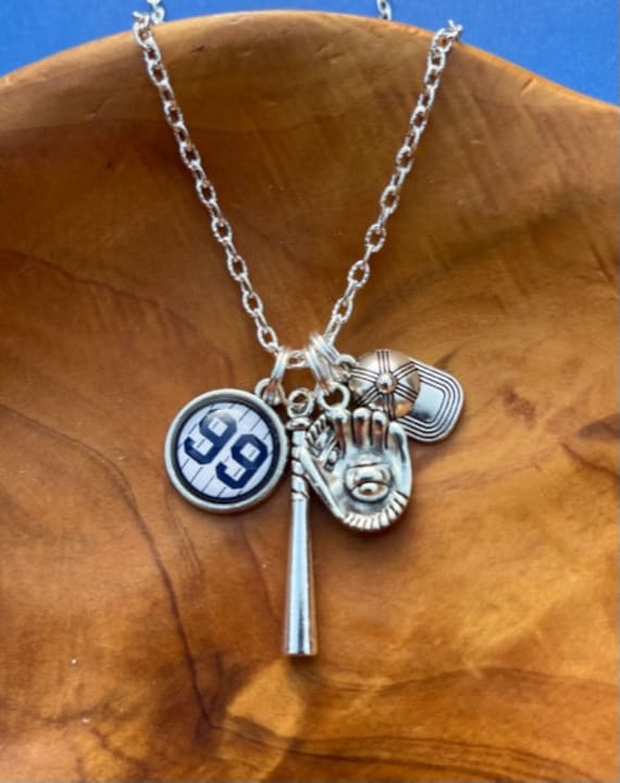 Aaron Judge 99 New York Yankees NY Yankees Baseball Necklace Great Gift for Any Yankee Fan Etsy Canada