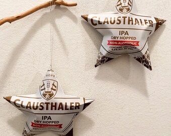 Clausthaler IPA Non Alcoholic German Beer Aluminum Can Stars