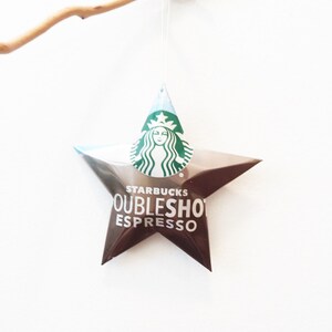 Starbucks Espresso and Cream or Doubleshot Espresso Coffee Star Ornaments Doubleshot Espresso