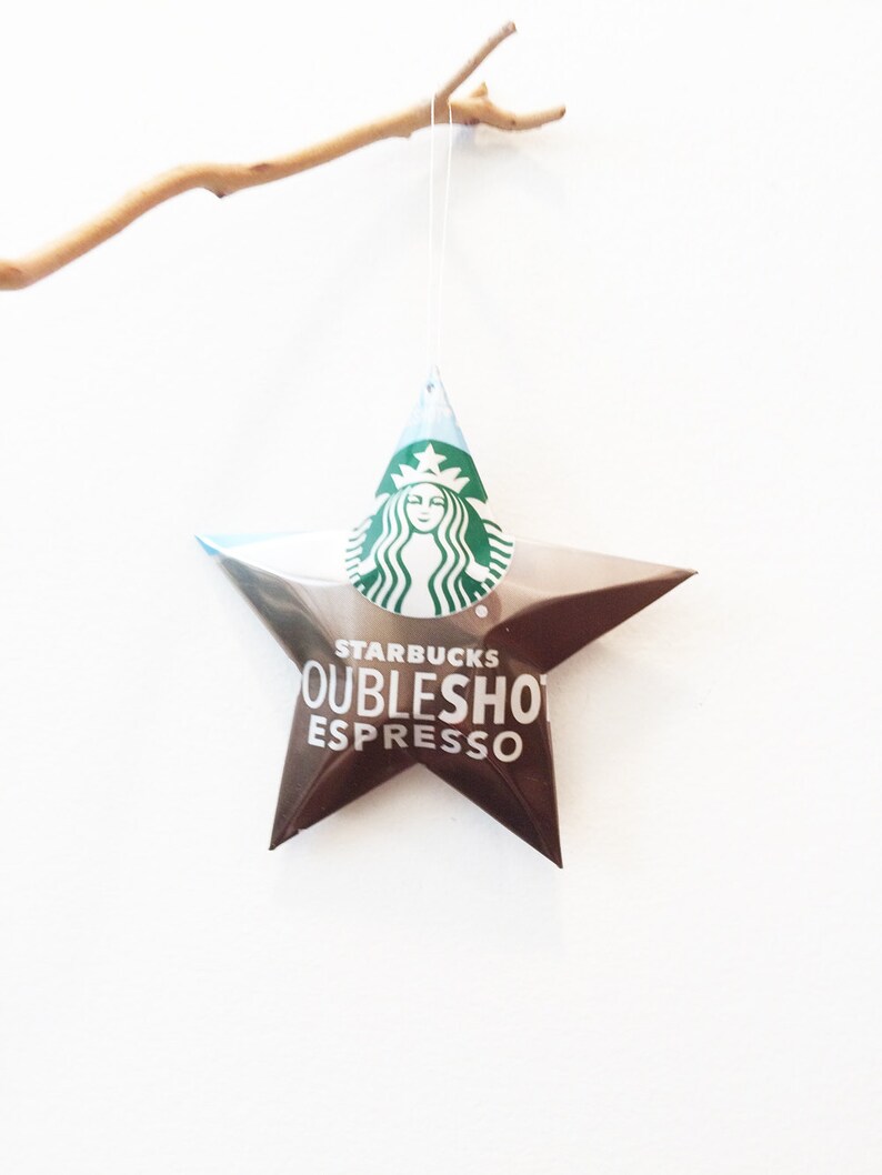 Starbucks Espresso and Cream or Doubleshot Espresso Coffee Star Ornaments Doubleshot Espresso