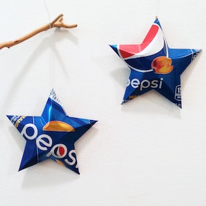 Pepsi cola regular or Caffeine Free, Pepsi Cream Soda or Mango Soda Can Upcycled Repurposed Pepsi-cola