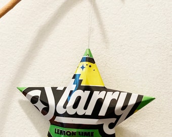 Starry  or Diet Starry Lemon Lime Soda Can Upcycled