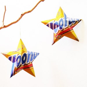YooHoo Stars , Yoo Hoo, Aluminum Can Recycled Cans s Ornaments, Yoo Hoo
