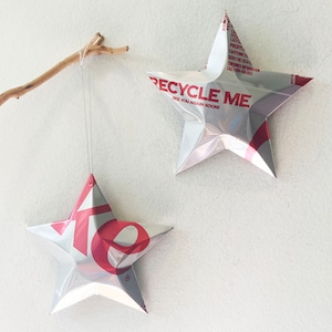 Diet Coke or with Splenda Ornament Stars